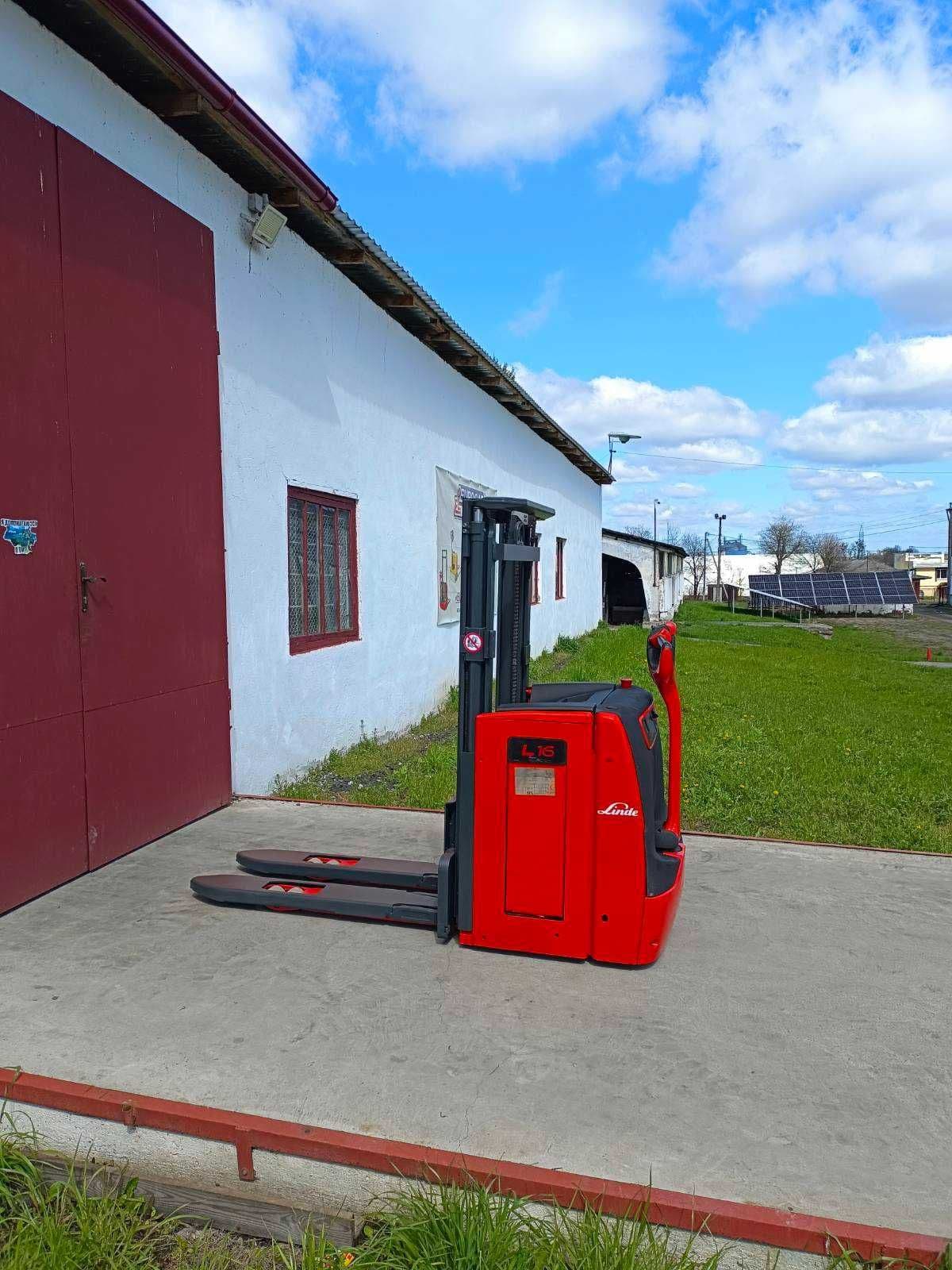 Електричний Штабелер Linde L16 1,6 т 2,33м 2019