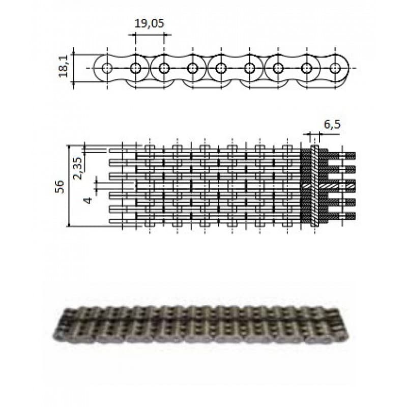 Ланцюг 10x10 FU191SK