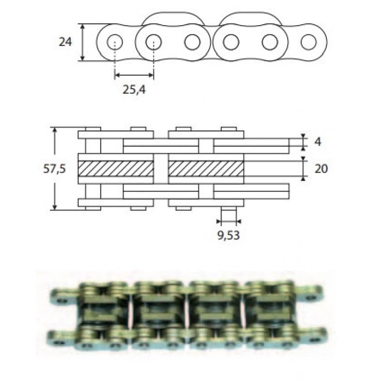 Ланцюг підйомний 4x4