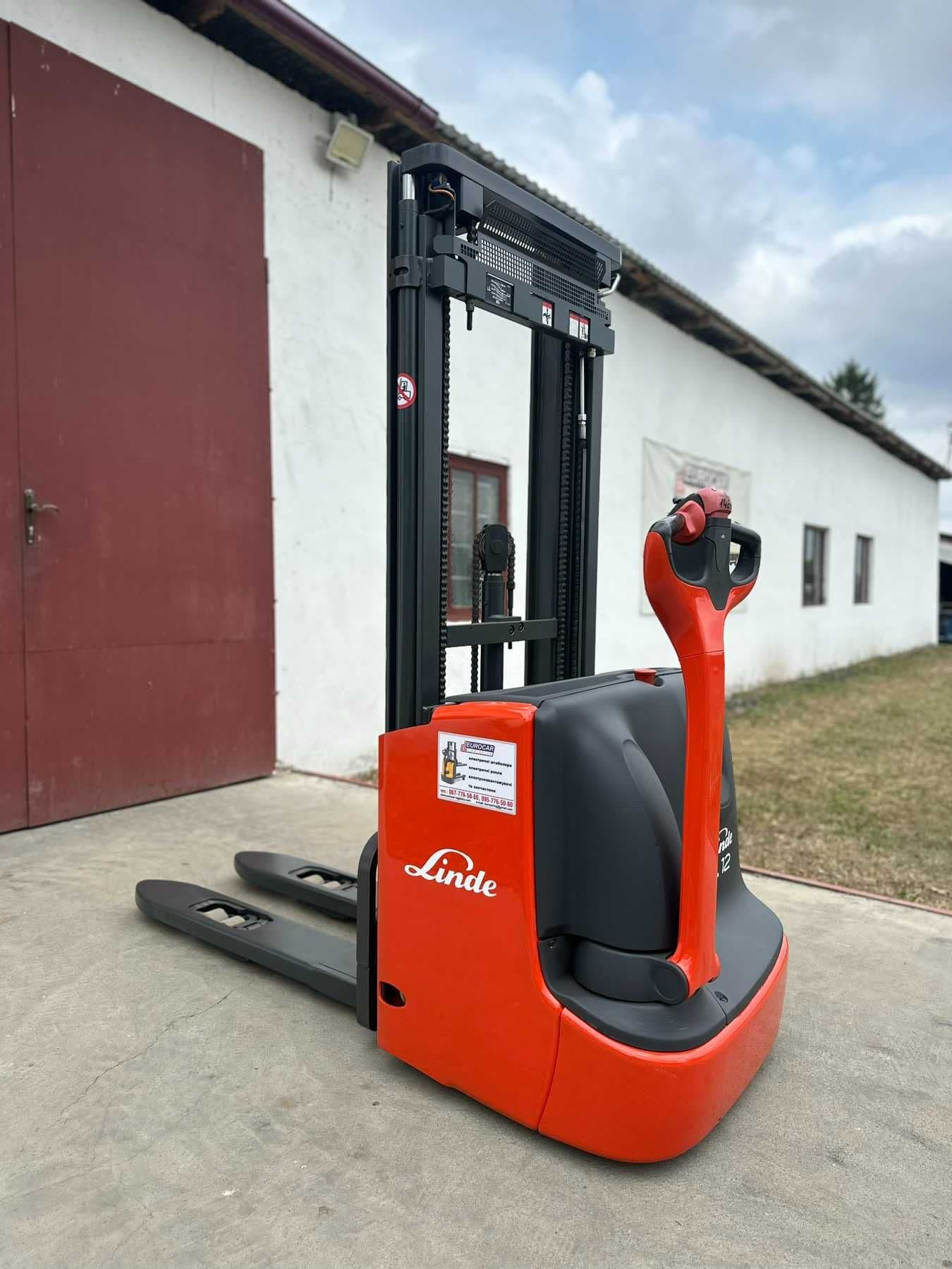 Електричний Штабелер Linde L12 — Electric stackers
