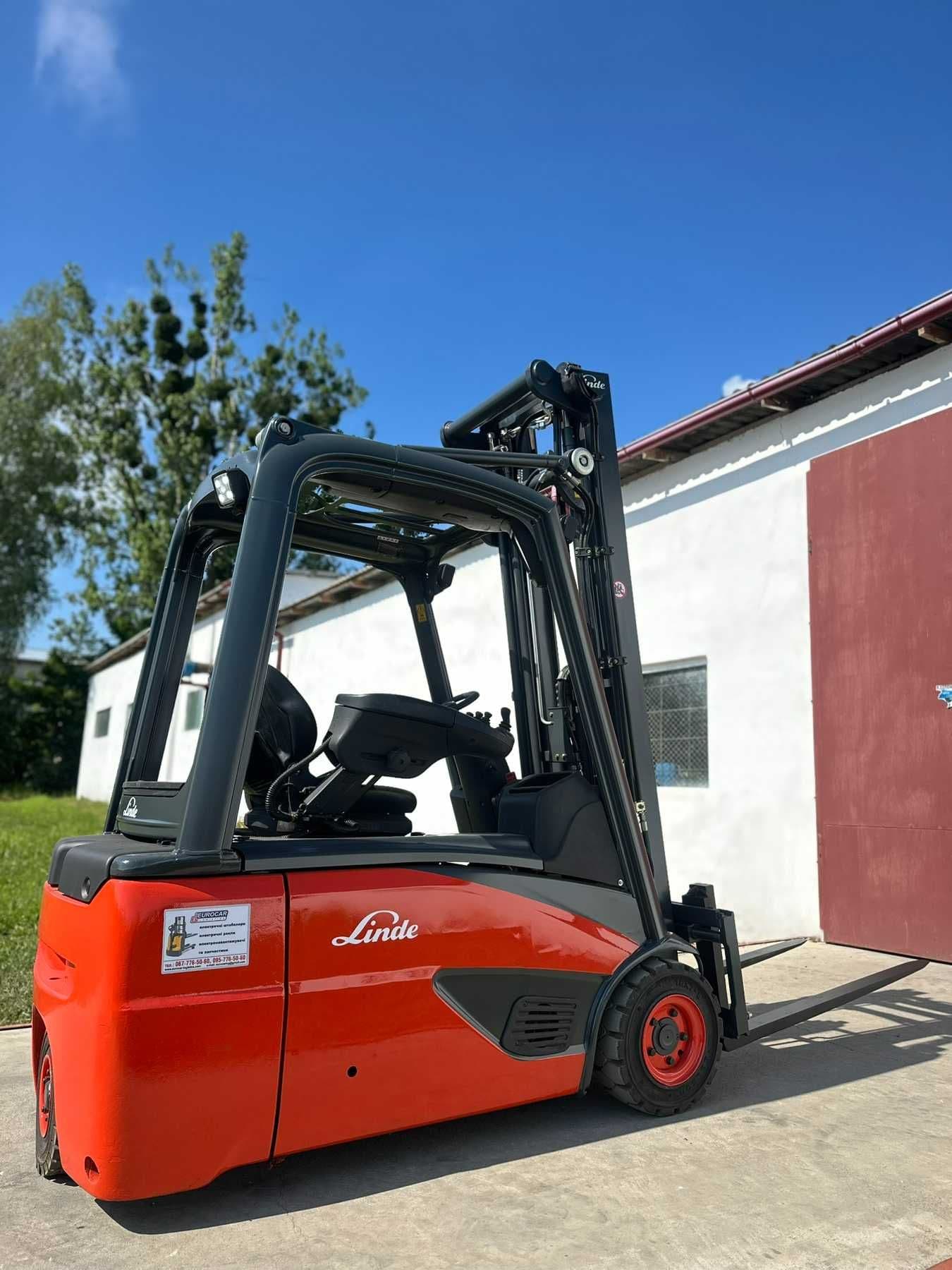 Електричний навантажувач LINDE E16L-02