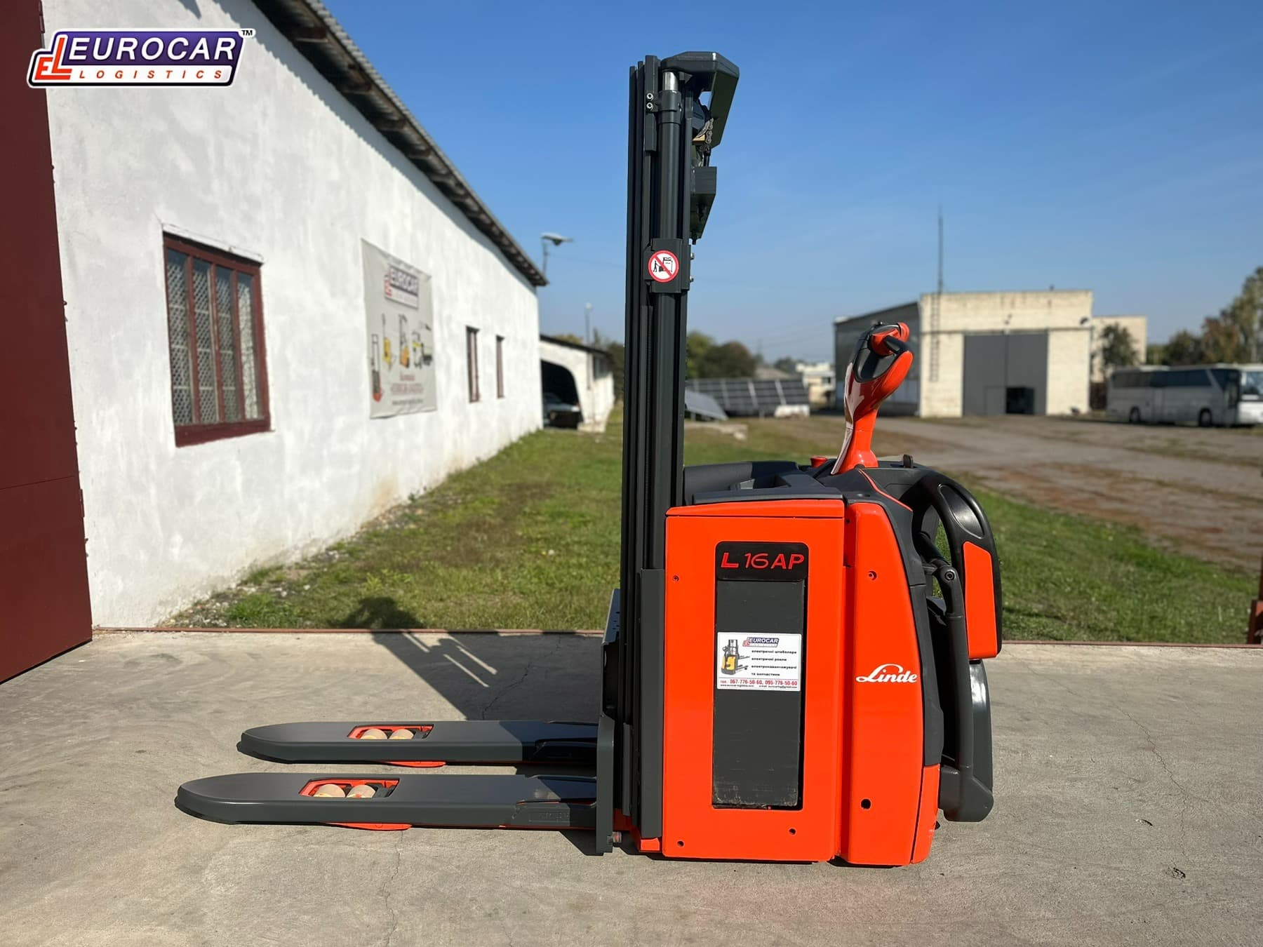 Linde L16AP Electric Stacker — Electric stackers