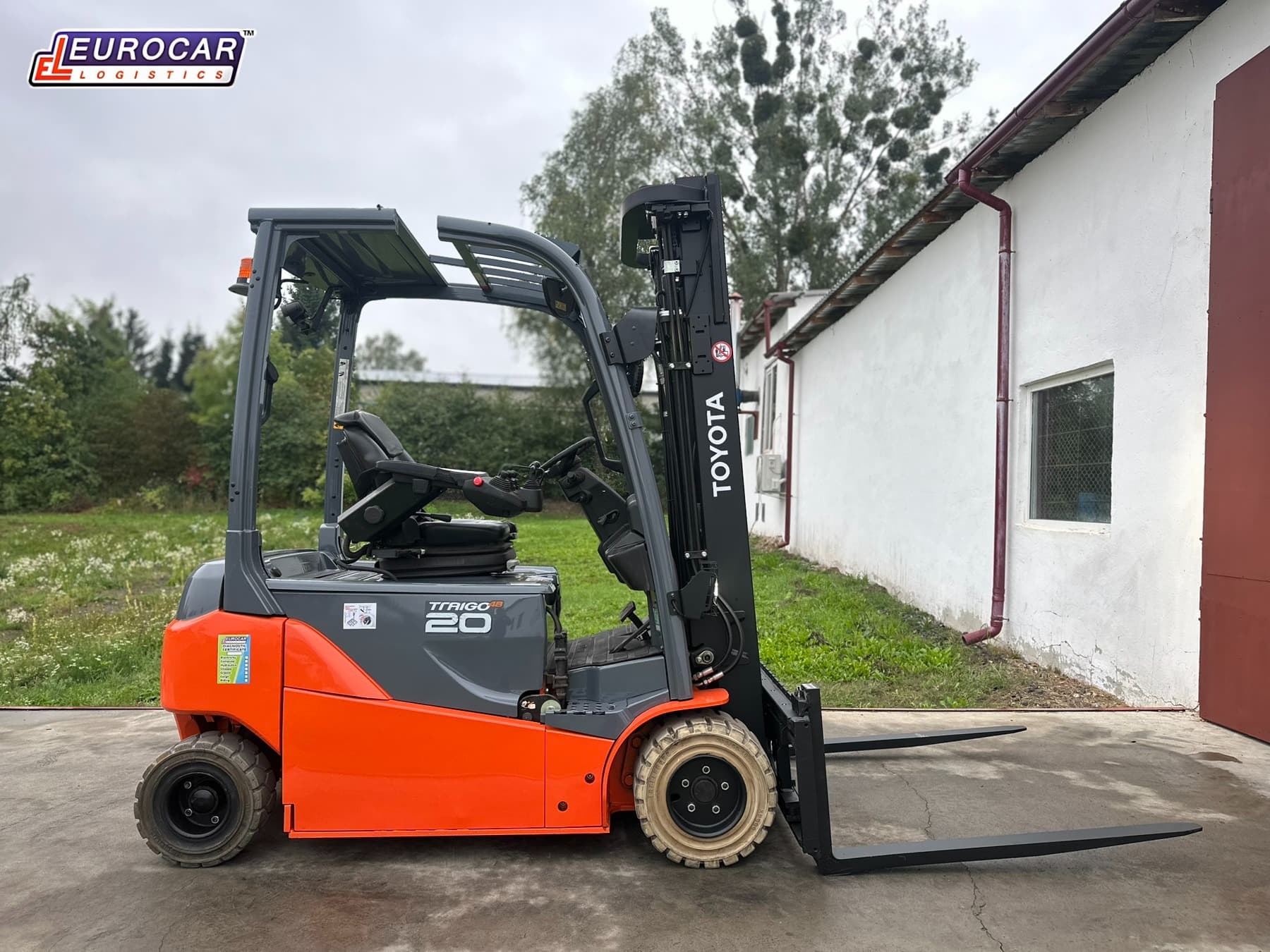 Електричний навантажувач Toyota 8FBM20T — Electric forklifts